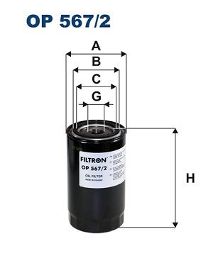 Obrázok Olejový filter FILTRON  OP5672