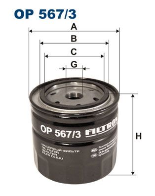 Obrázok Olejový filter FILTRON  OP5673