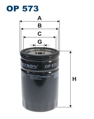 Obrázok Olejový filter FILTRON  OP573