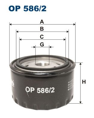 Obrázok Olejový filter FILTRON  OP5862