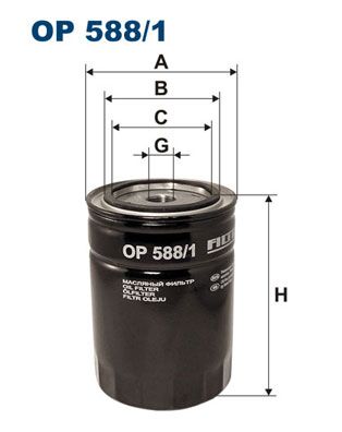 Obrázok Olejový filter FILTRON  OP5881