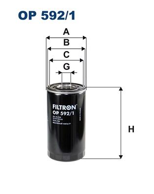 Obrázok Olejový filter FILTRON  OP5921