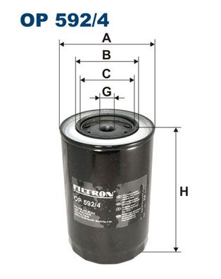 Obrázok Olejový filter FILTRON  OP5924