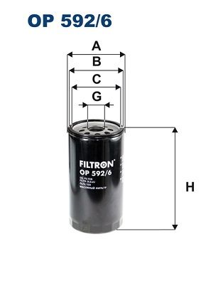 Obrázok Olejový filter FILTRON  OP5926