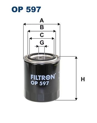 Obrázok Olejový filter FILTRON  OP597
