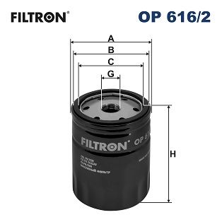 Obrázok Olejový filter FILTRON  OP6162