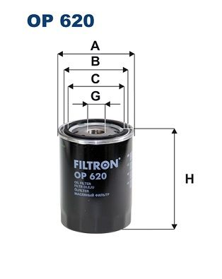 Obrázok Olejový filter FILTRON  OP620