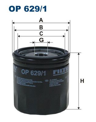 Obrázok Olejový filter FILTRON  OP6291