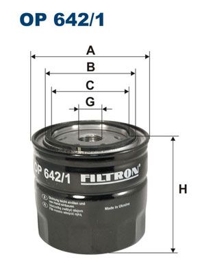 Obrázok Olejový filter FILTRON  OP6421