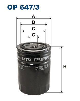Obrázok Filter pracovnej hydrauliky FILTRON  OP6473