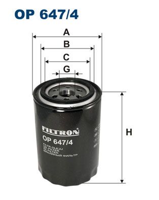 Obrázok Filter pracovnej hydrauliky FILTRON  OP6474
