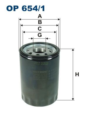 Obrázok Olejový filter FILTRON  OP6541