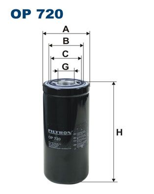 Obrázok Filter pracovnej hydrauliky FILTRON  OP720