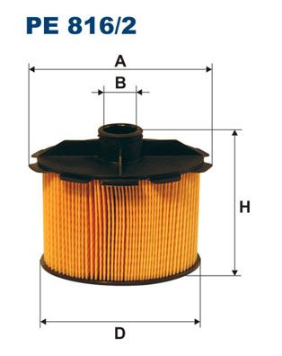 Obrázok Palivový filter FILTRON  PE8162