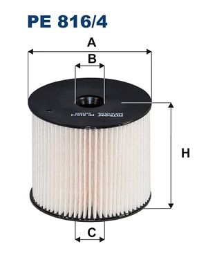 Obrázok Palivový filter FILTRON  PE8164