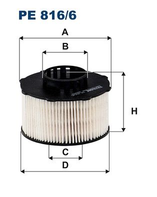 Obrázok Palivový filter FILTRON  PE8166