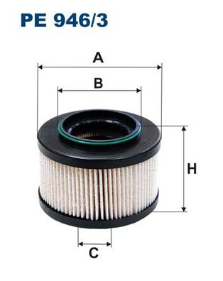 Obrázok Palivový filter FILTRON  PE9463