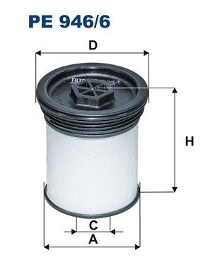 Obrázok Palivový filter FILTRON  PE9466
