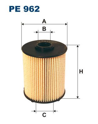 Obrázok Palivový filter FILTRON  PE962