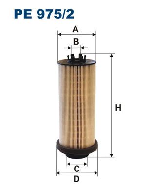 Obrázok Palivový filter FILTRON  PE9752