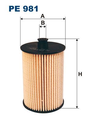 Obrázok Palivový filter FILTRON  PE981