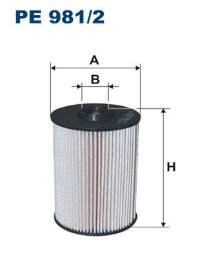 Obrázok Palivový filter FILTRON  PE9812