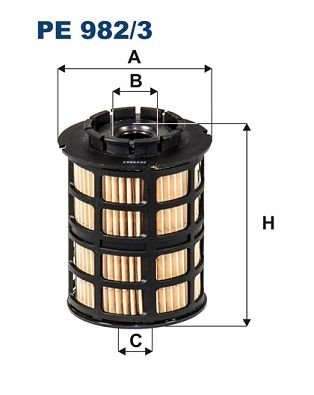 Obrázok Palivový filter FILTRON  PE9823