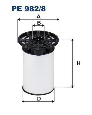 Obrázok Palivový filter FILTRON  PE9828