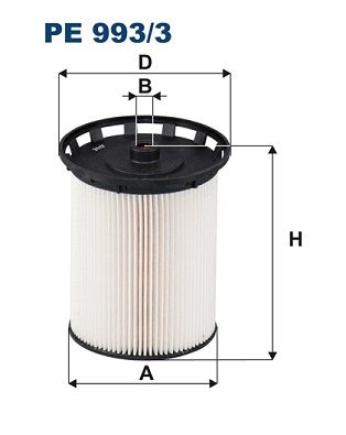Obrázok Palivový filter FILTRON  PE9933