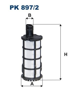 Obrázok Palivový filter FILTRON  PK8972
