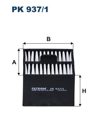 Obrázok Palivový filter FILTRON  PK9371