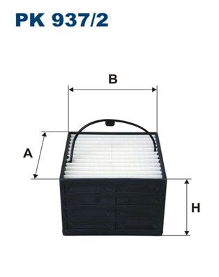 Obrázok Palivový filter FILTRON  PK9372