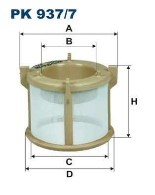 Obrázok Palivový filter FILTRON  PK9377