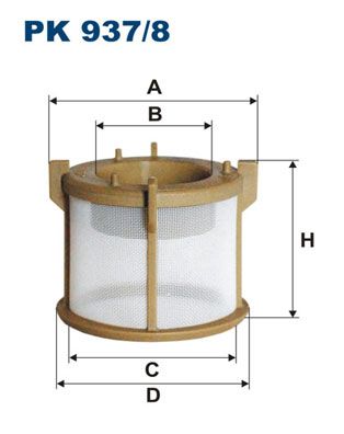Obrázok Palivový filter FILTRON  PK9378