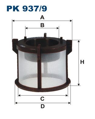 Obrázok Palivový filter FILTRON  PK9379