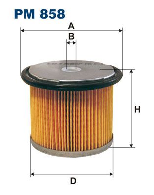 Obrázok Palivový filter FILTRON  PM858
