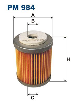 Obrázok Palivový filter FILTRON  PM984