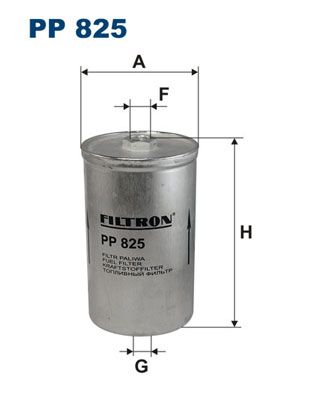 Obrázok Palivový filter FILTRON  PP825