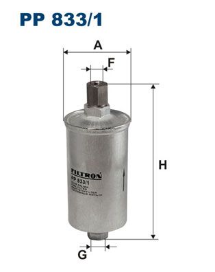 Obrázok Palivový filter FILTRON  PP8331