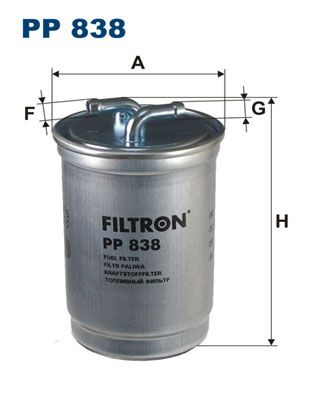 Obrázok Palivový filter FILTRON  PP838