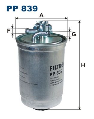 Obrázok Palivový filter FILTRON  PP839