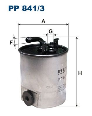 Obrázok Palivový filter FILTRON  PP8413