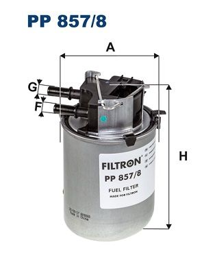 Obrázok Palivový filter FILTRON  PP8578