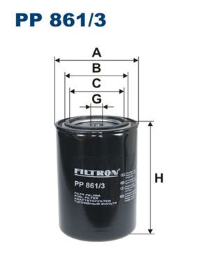 Obrázok Palivový filter FILTRON  PP8613