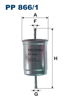 Obrázok Palivový filter FILTRON  PP8661
