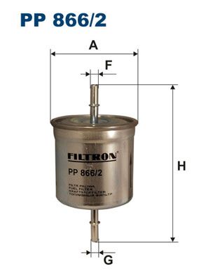 Obrázok Palivový filter FILTRON  PP8662