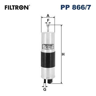 Obrázok Palivový filter FILTRON  PP8667