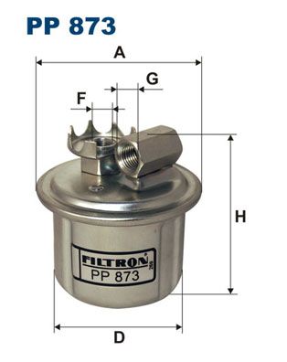 Obrázok Palivový filter FILTRON  PP873