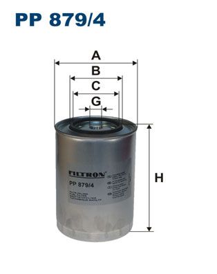 Obrázok Palivový filter FILTRON  PP8794
