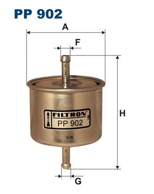 Obrázok Palivový filter FILTRON  PP902